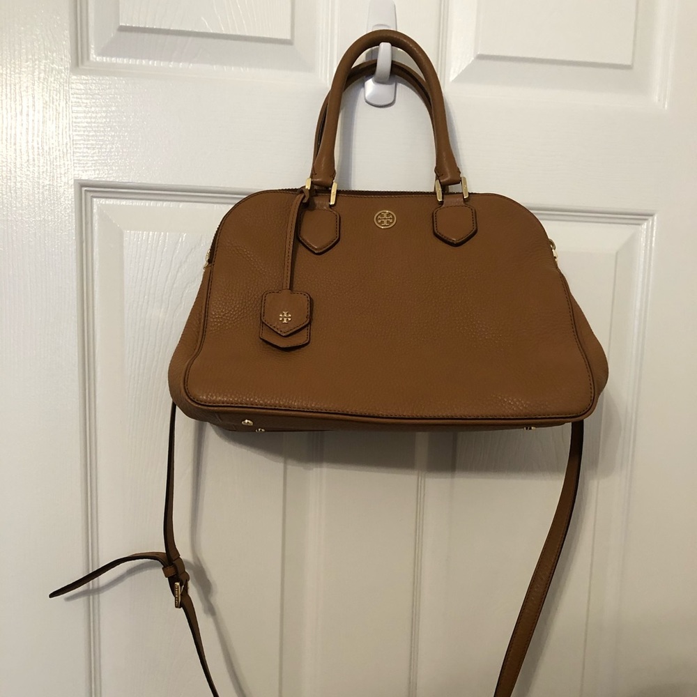 Tory Burch triple compartment tote
